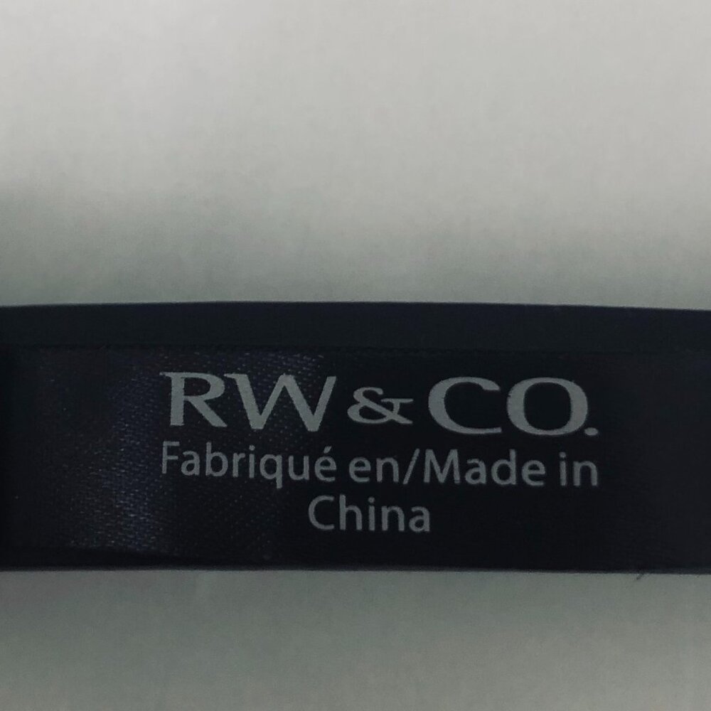 NWOT-RW&CO skinny belt black Size XXS - Picture 4 of 6